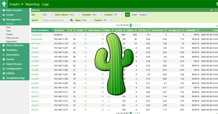 Kritične greške u Cacti Framework-u mogu dozvoliti napadačima da izvrše zlonamjerni kod-Kiber.ba