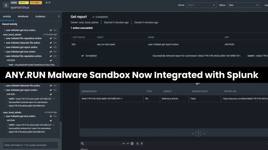 SOC analitičari sada mogu koristiti ANY.RUN Malware Sandbox sa Splunk-om-Kiber.ba